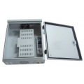 Outdoor wall mounted equipment box
